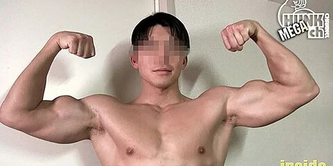 HUNK CHANNEL – INS-1102 – 高身長マッチョ君、女の子とヤるつもりが相手はまさかの男?気持ち良くってイっちゃった