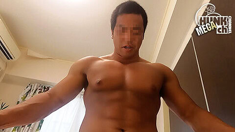 HUNK CHANNEL – OGP0146 – 色黒野獣マッチョ大河(たいが)くん23歳!!ゴツ過ぎる筋肉で生ピストン、息を荒げて汗だくファック!!【生ハメ】【目モザ】